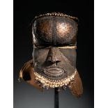 Tribal/Ethnographic: Bwoon Mask, Kuba People, DRC, 2nd quarter of 20th century, 33cm high. Bwoom