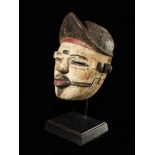 Tribal: Ogoni polychromed mask Ogoni people, Nigeria 20cm