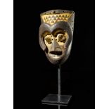 Tribal: Kuba Ngeende head mask Kuba people, DRC 27cm