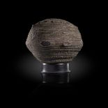 Minerals: A pyritised concretion sphere China 32cm wide