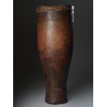 Tribal: Kongo Drum with original covering Kongo, DRC