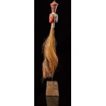 Tribal: Mongolian horse or wife whip Mongolia 45cm