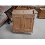 Pine wall cupboard