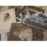 Postcards and photographs
