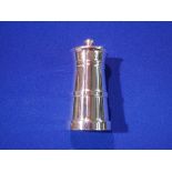 Silver pepper mill