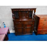 Ercol style court cupboard