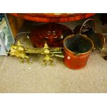Coper and brass items