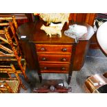 Antique sewing cupboard