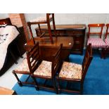 Ercol style dining suite