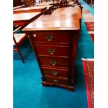 5 ht antique mahogany chest