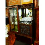 Victorian display cabinet
