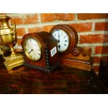 2 antique clocks