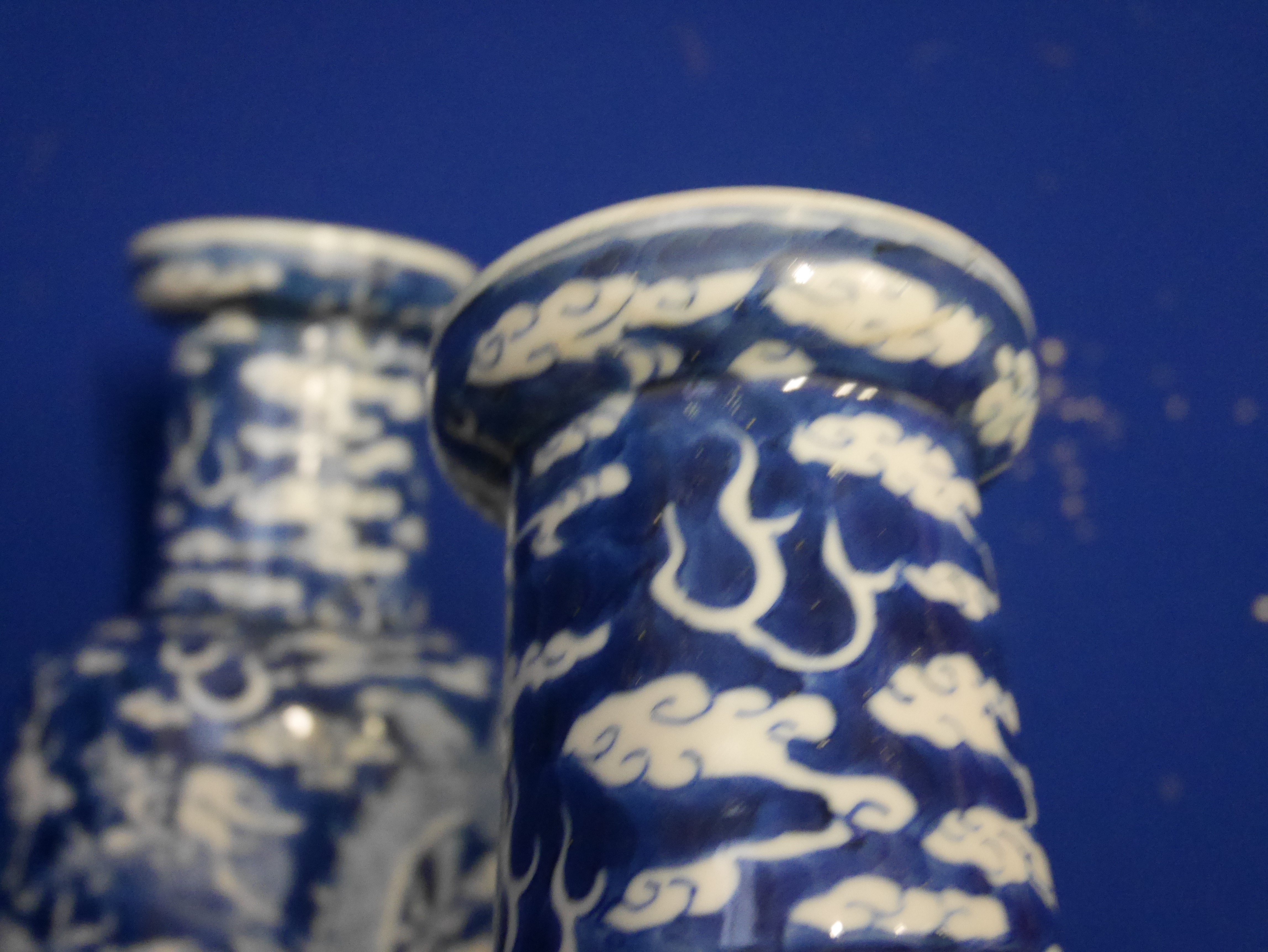 Pair of Chinese vases with Chinese 6 characture marks - Image 3 of 11