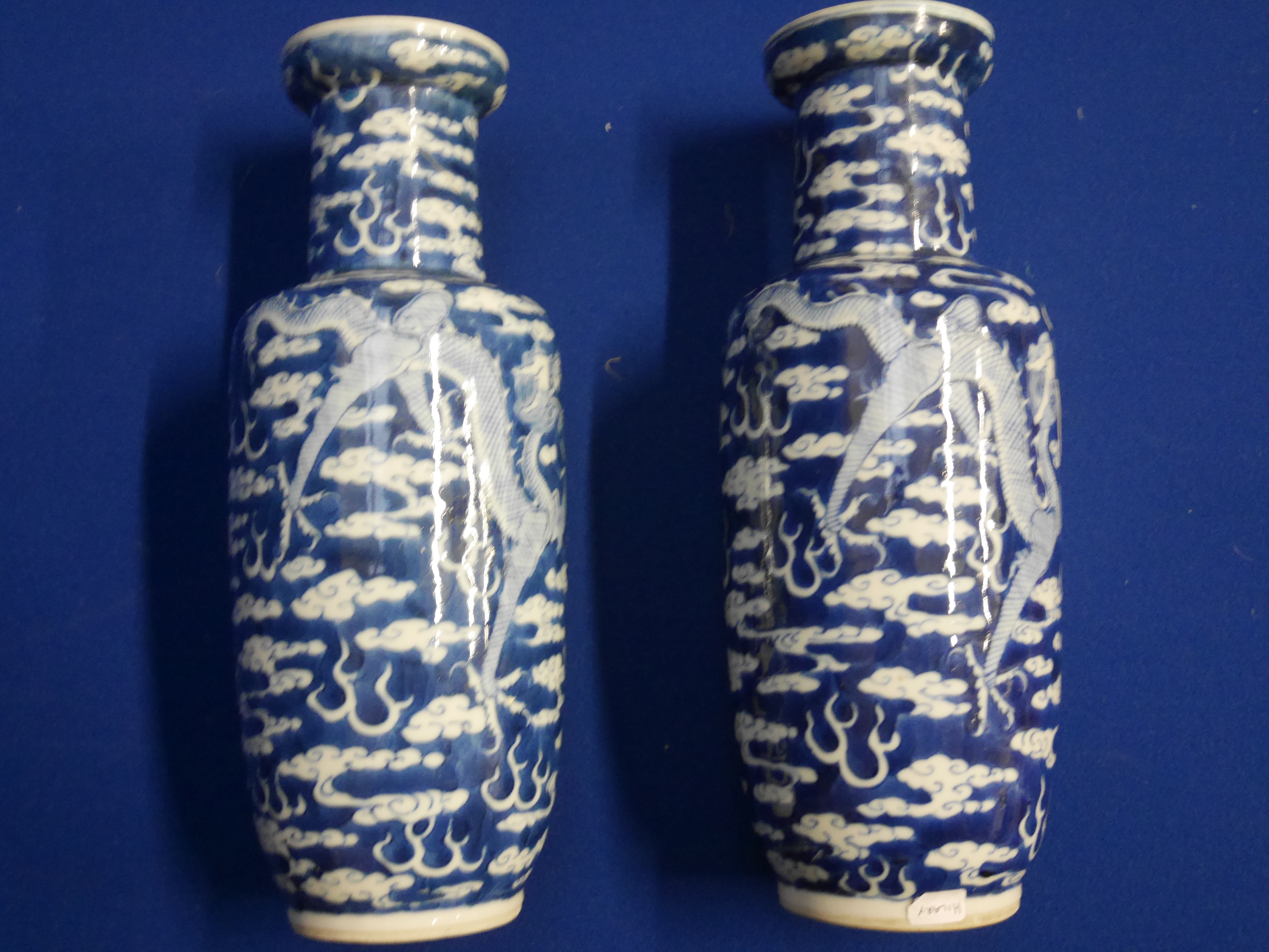 Pair of Chinese vases with Chinese 6 characture marks - Image 5 of 11