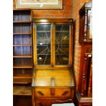 1920's oak bureau bookcase