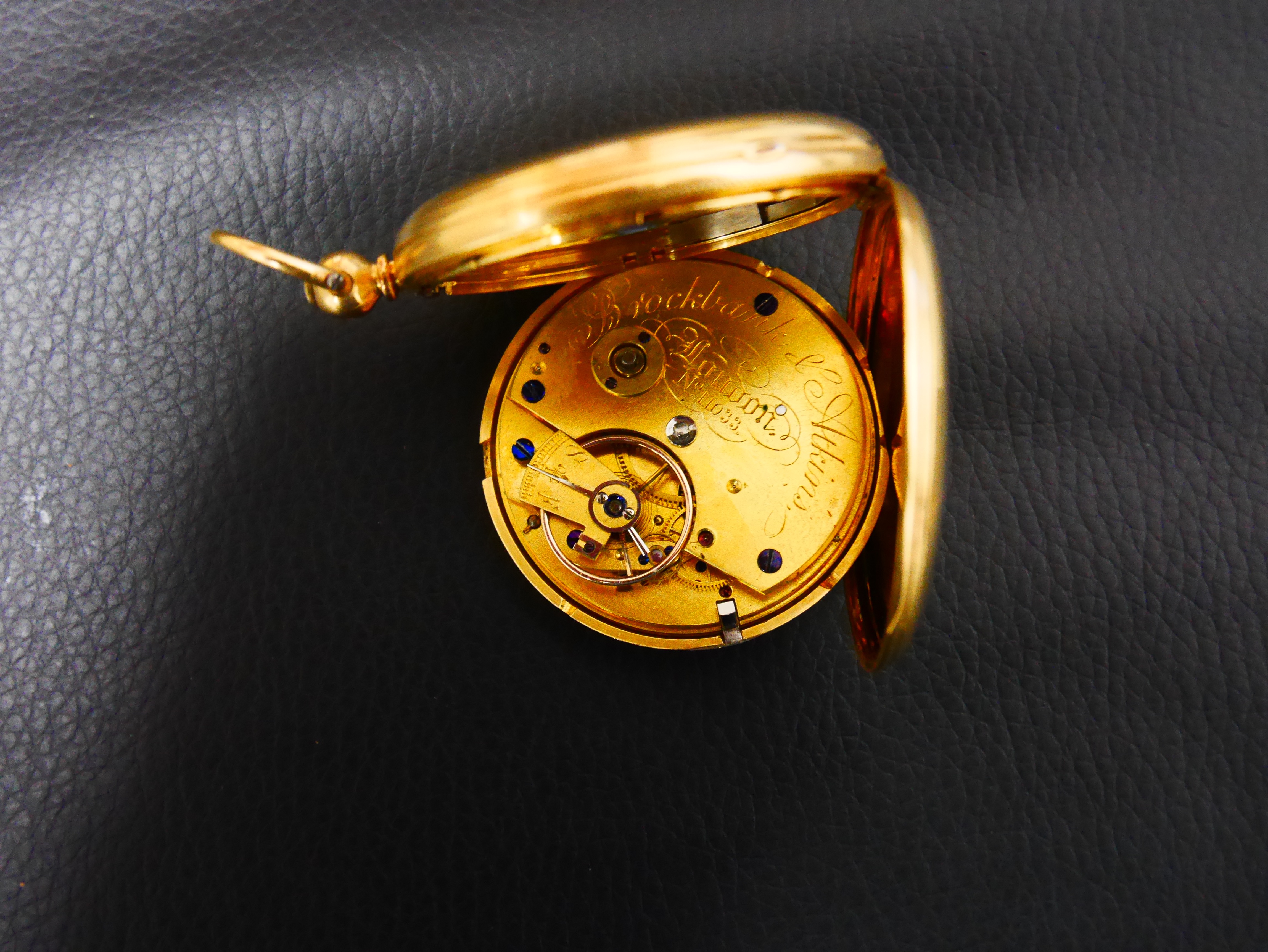 18ct Gold London pocket watch - Image 2 of 5