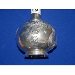 Chinese silver vase 222gms