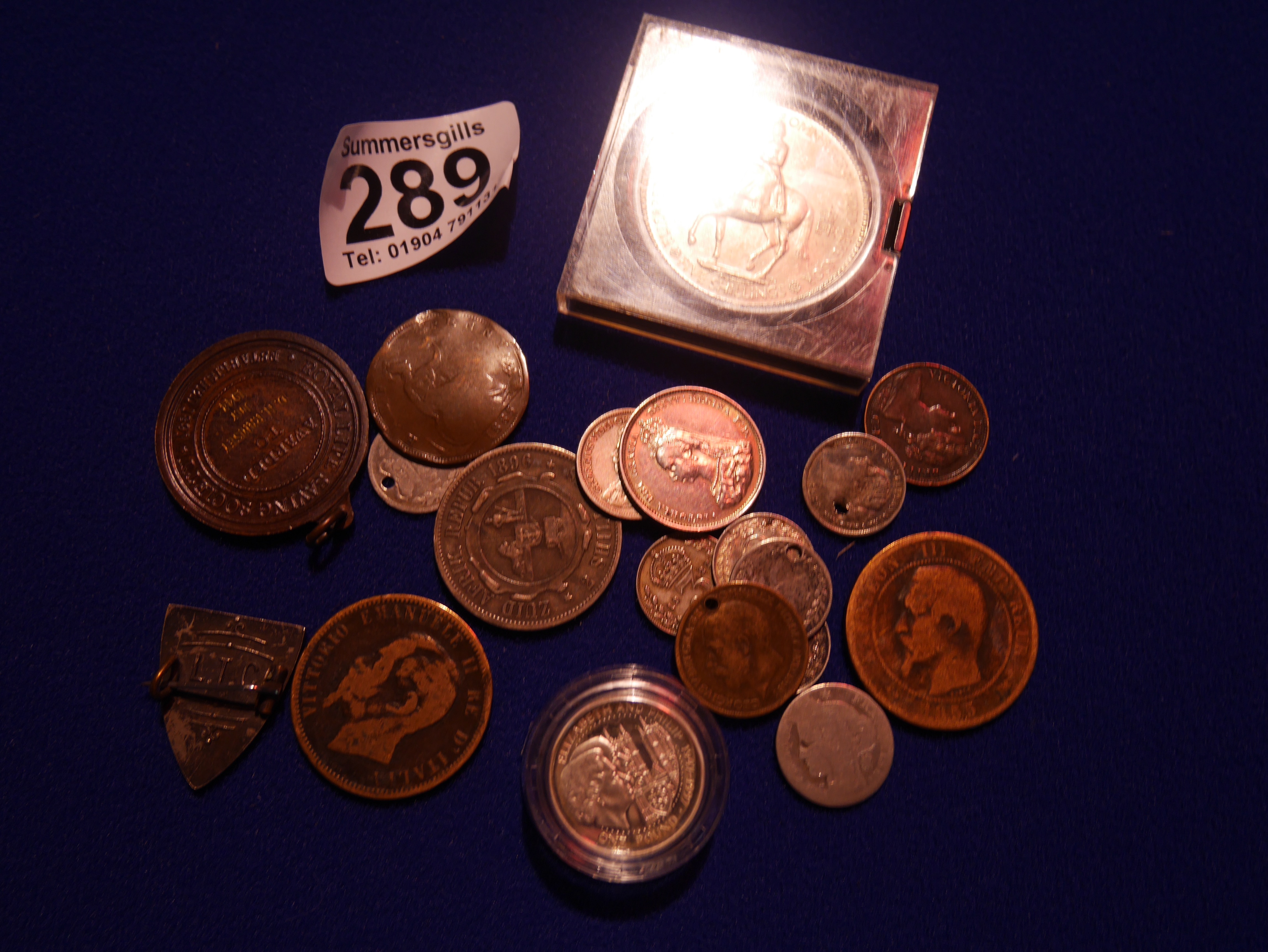 Various coins