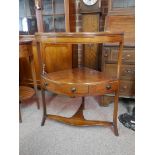 Georgian mahogany washstand