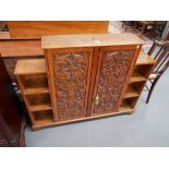 Oak side cabinet