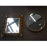 2 gilt mirrors