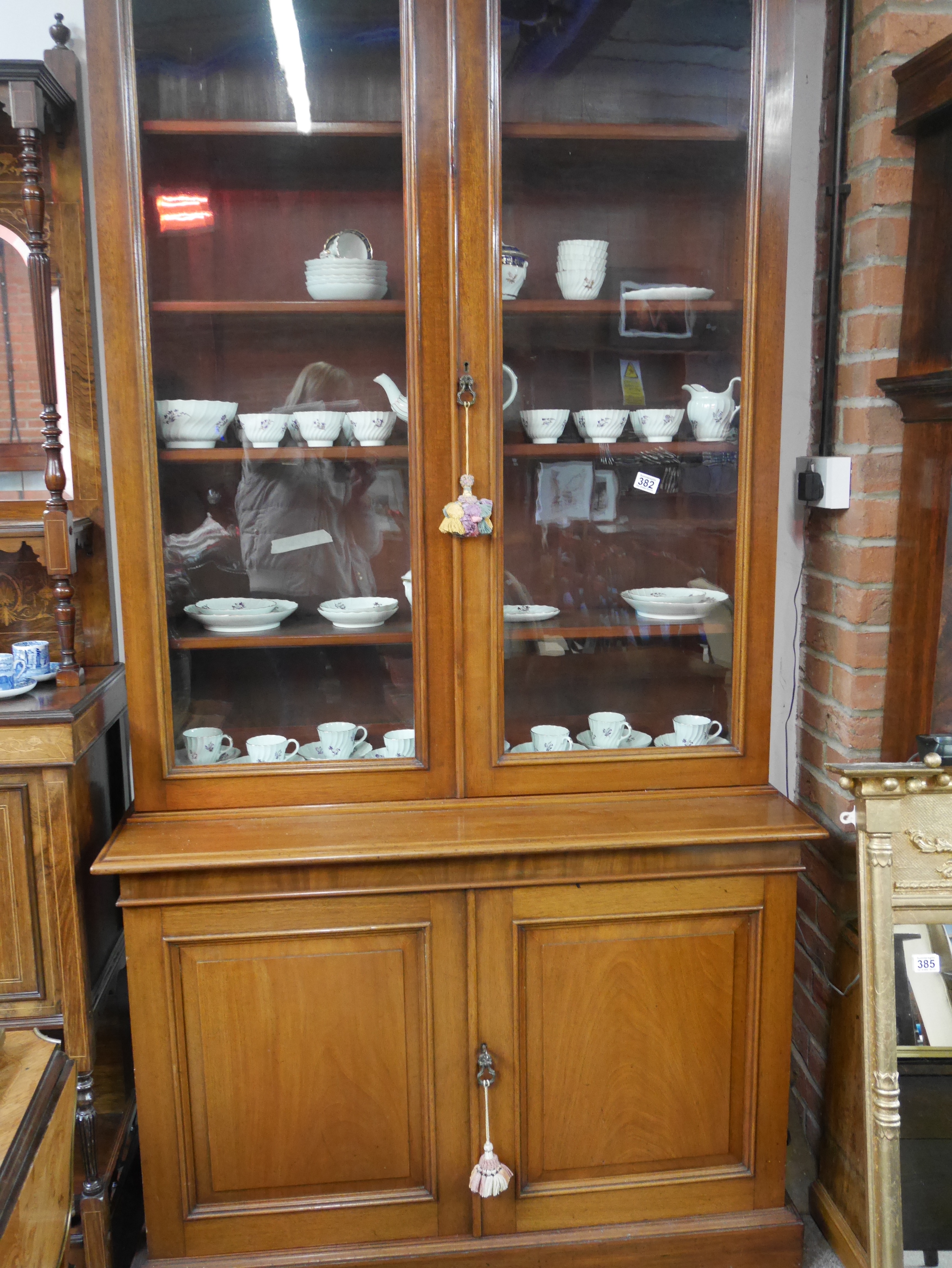 Victorian Mahogany bookcase