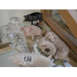 Collection of pigs (incl. Beswick)