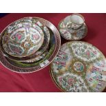 Collection of Oriental plates and bowls