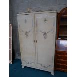 Painted wardrobe