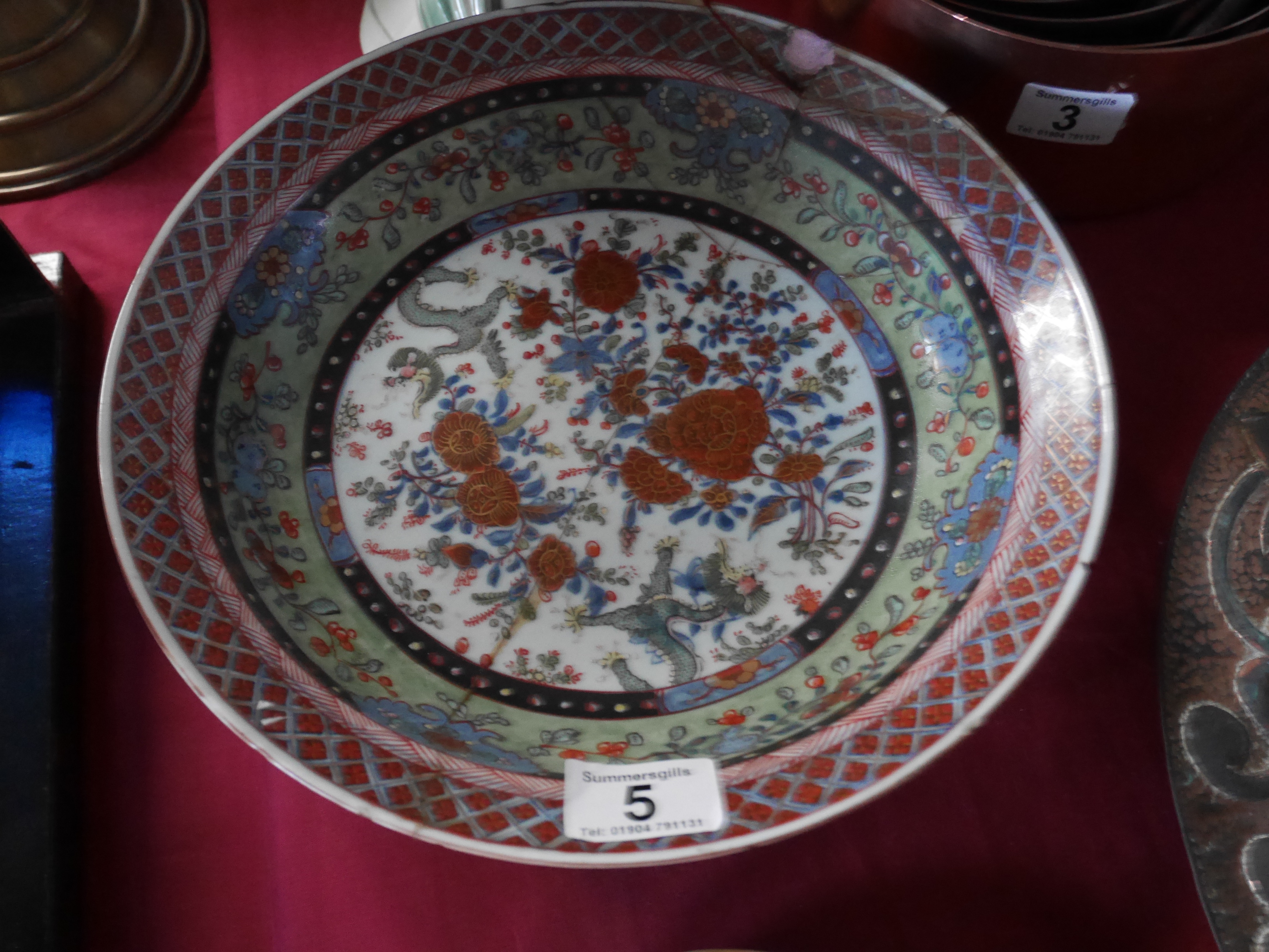 Collection of Oriental plates and bowls - Image 2 of 2