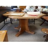Mouseman Octagonal dining table
