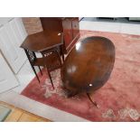 Inlaid Edwardian table