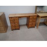 Modern pine dressing table