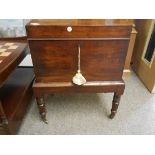 Antique Mahogany wine holder / cooler