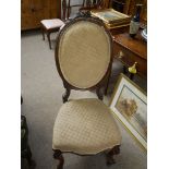 Victorian nursing chair