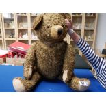 Large antique teddy ( 55cm)