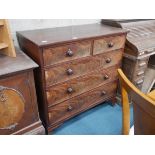 Victorian mahogany chest