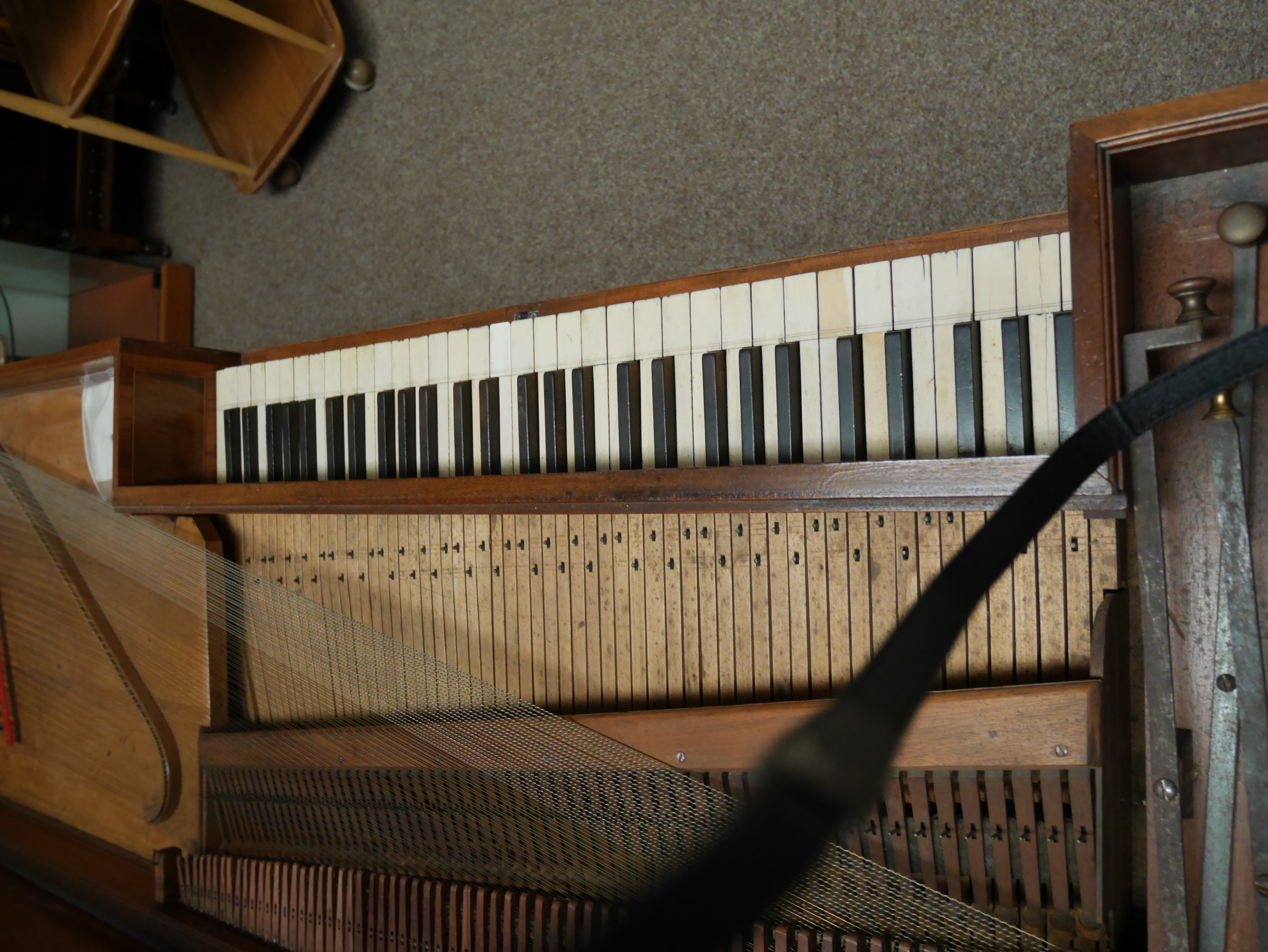 Longman & Broderip - Square Piano London good order all keys play but benefit from tunning - Image 5 of 10