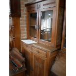 Oak cabinet in the Arts and crafts style