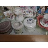 Crown Derby, Wedgewood etc.