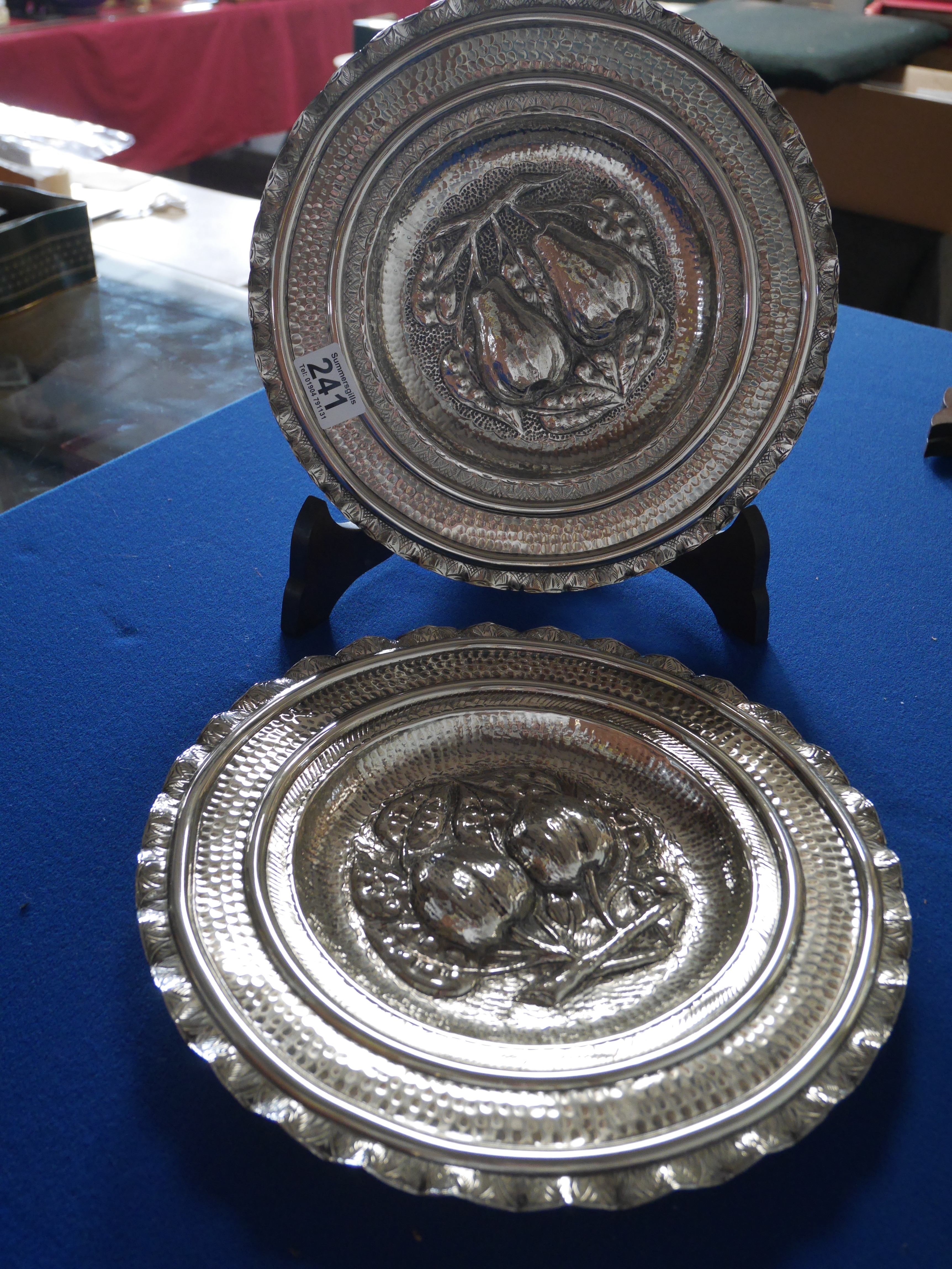 Bolivia silver plaques (100+ years old)