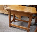 Yorkshire oak ""Acorn industries"" stool/ table