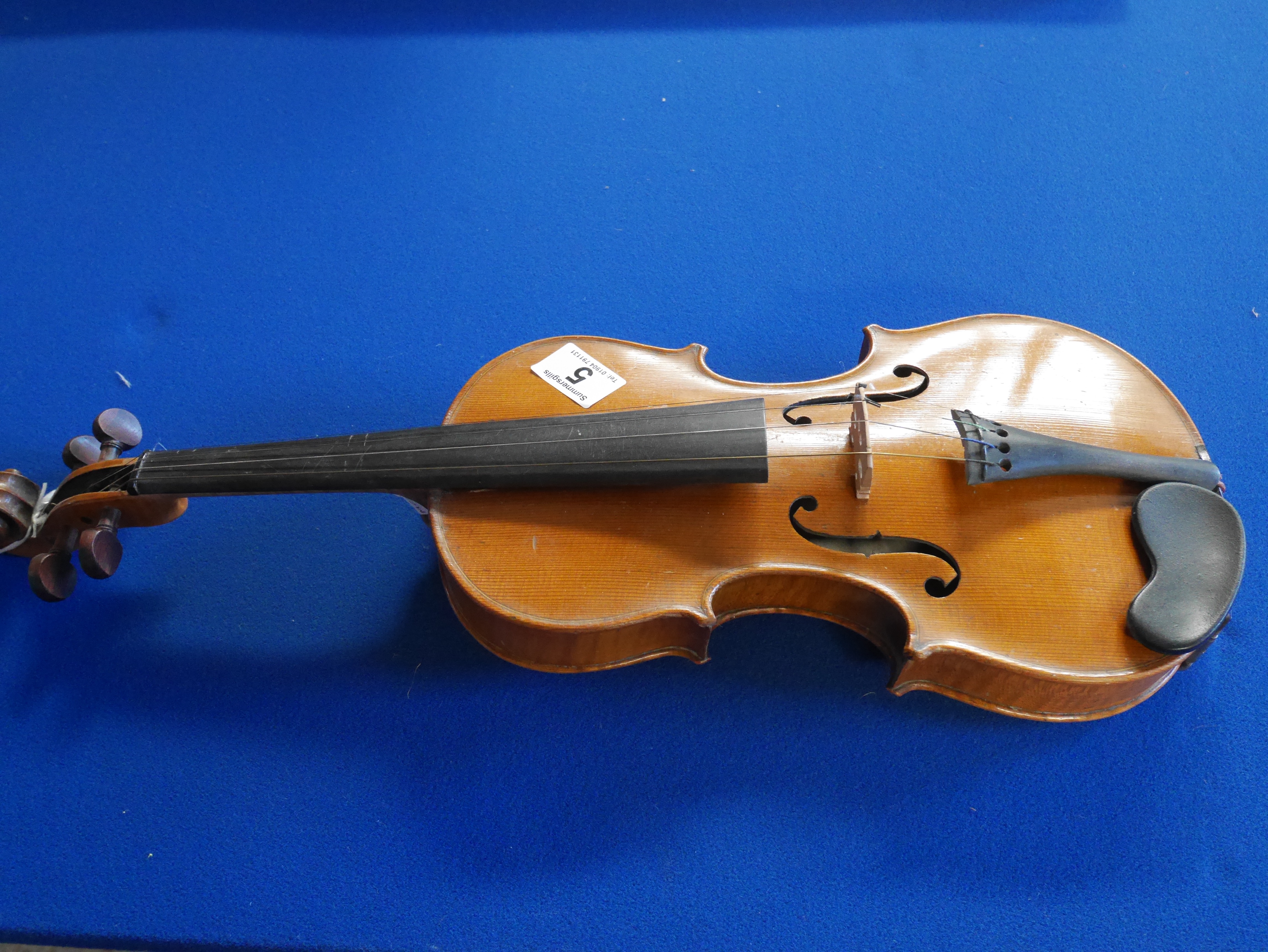 Wooden Violin 54cm - Image 2 of 8
