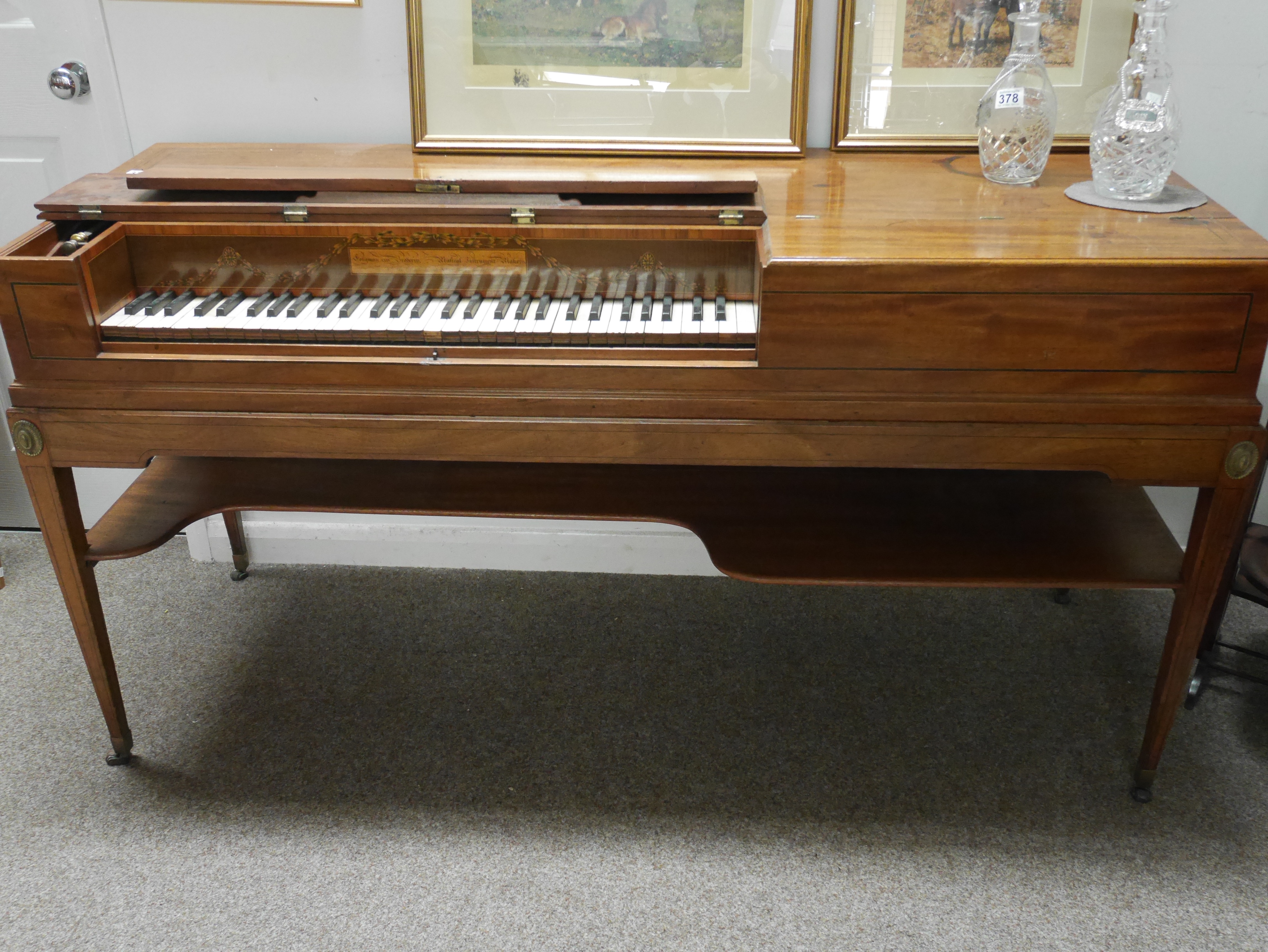 Longman & Broderip - Square Piano London good order all keys play but benefit from tunning