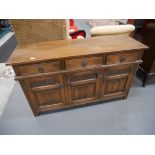 Oak sideboard