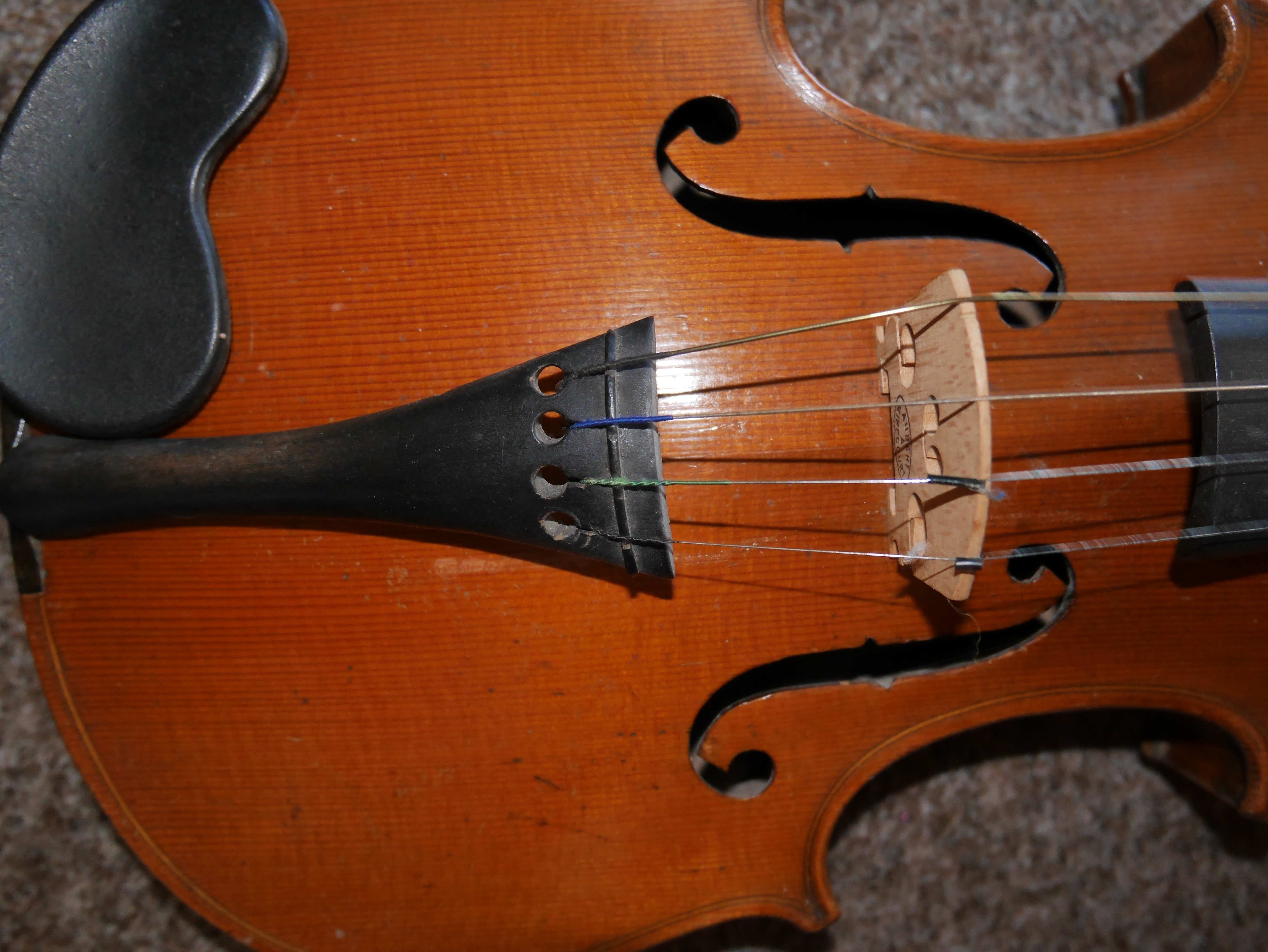 Wooden Violin 54cm - Image 6 of 8