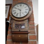 Wall clock by W Clayton of Thirsk