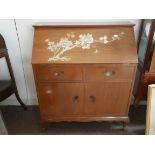 Mother of Pearl inlaid bureau
