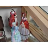 3 x Royal Doulton figures incl Spanish lady