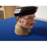 German military cross and mug and toby jug